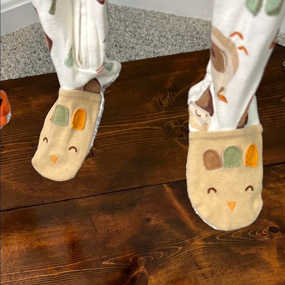 Carter’s Fall Footies | Toddler Fall PJs | Halloween Jammies | Thanksgiving - Picture 7 of 8